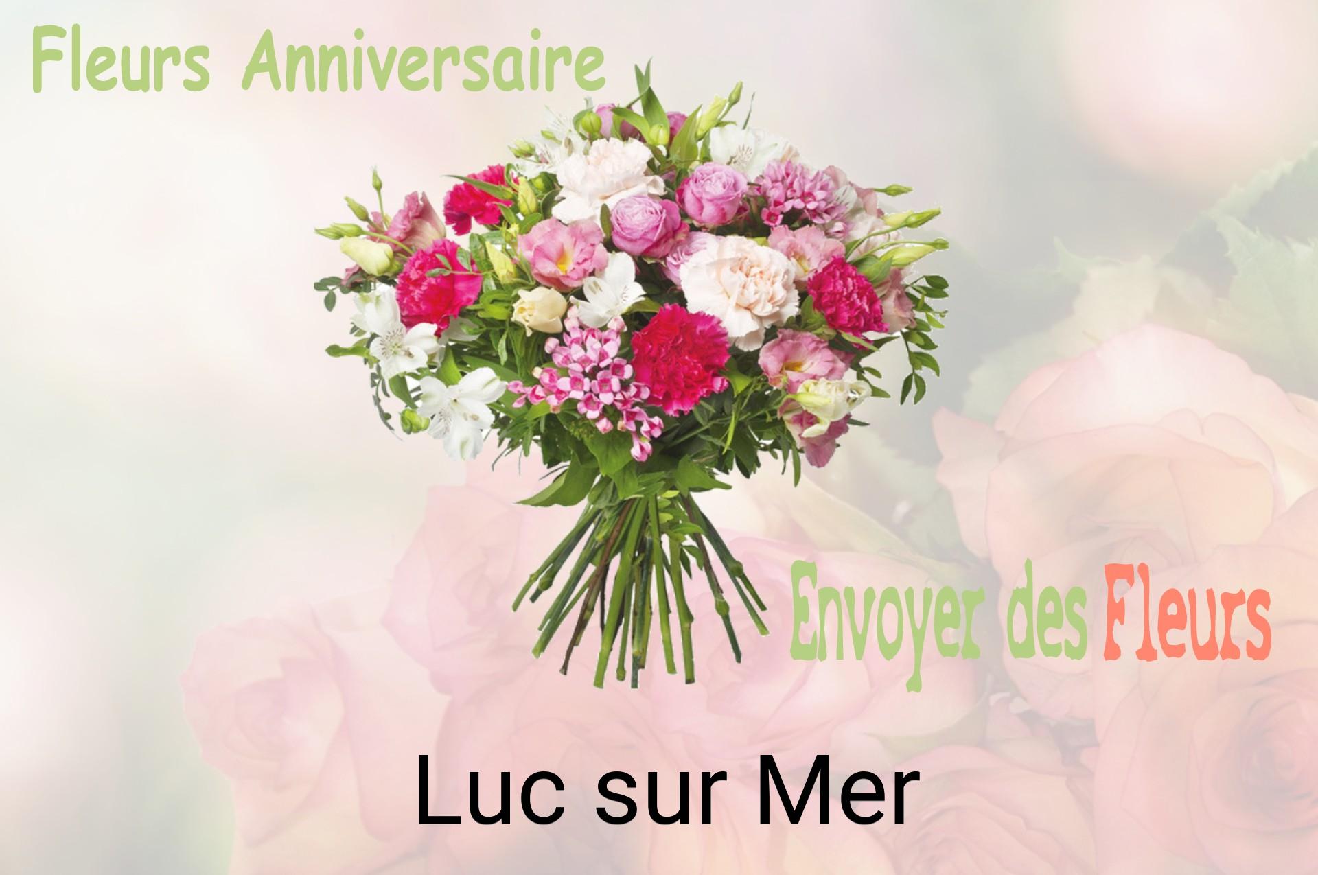 Bouquet de fleurs d’anniversaire livré à Luc-sur-Mer