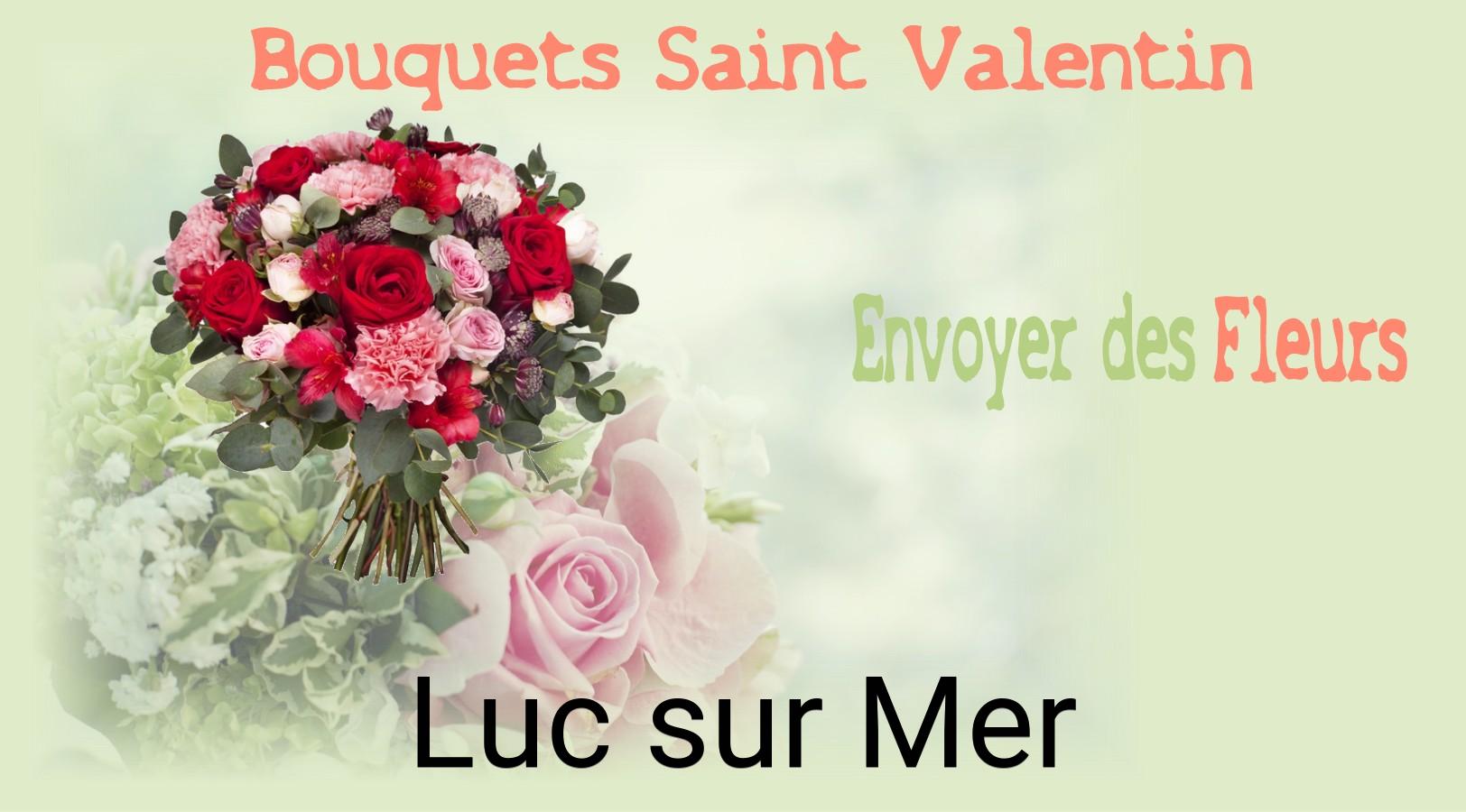 Roses de Saint-Valentin livrées à Luc-sur-Mer